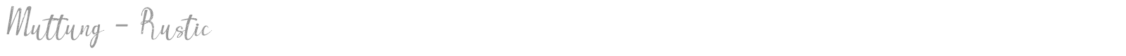 Muttung font preview